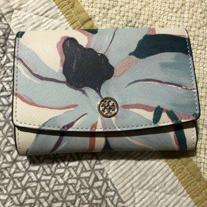 Tory Burch Robinson Wallet (Desert Bloom)
